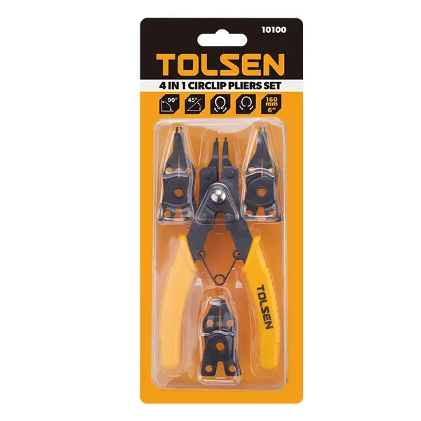 TO10100 KLIJEŠTA ZA SEGERE 4 U 1 SET 160 MM