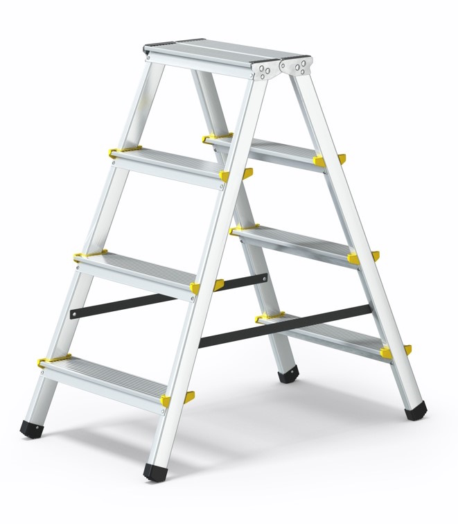 LJESTVE ALU DUPLE 2X4 150 KG