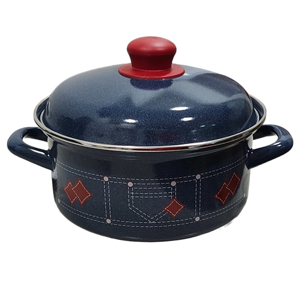 EM306820D LONAC NISKI SA POKLOPCEM 20 CM-3 L DEKOR JEANS