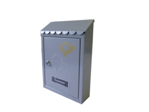 POŠTANSKI SANDUČIĆ A 30X21X6CM SREBRNI