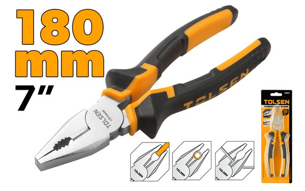 TO10001 KLIJEŠTA KOMBINIRANA 180 MM, 7"