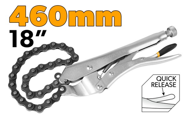 TO10050 KLIJEŠTA PATENT SA LANCEM 460 MM