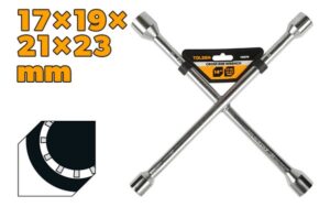 TO15079 KLJUČ ZA KOTAČE 17X19X21X23 MM