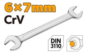 TO15851 KLJUČ VILIČASTI PROFI 6X7 MM