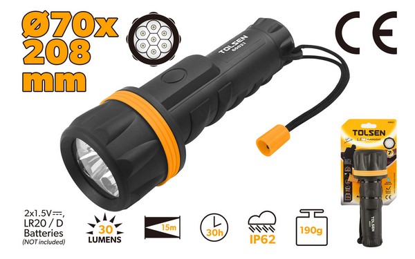 TO60021 LAMPA LED BATERIJSKA 208 MM