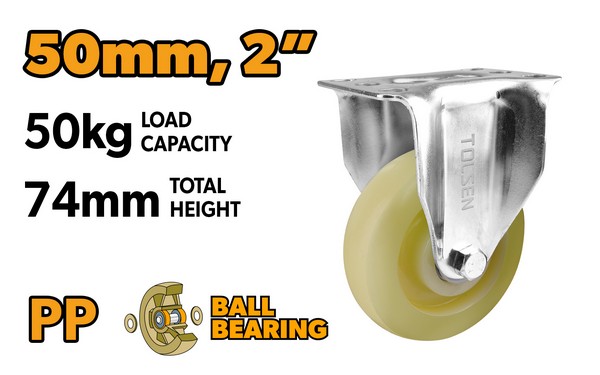 TO62894 KOTAČ ZA KOLICA FIX 50 MM MAX. 50 KG
