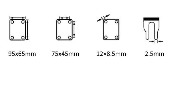 TO62920 KOTAČ ZA KOLICA FIX 75 MM MAX. 100 KG