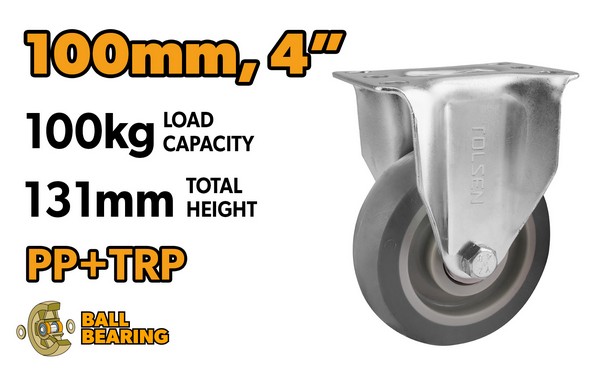 TO62922 KOTAČ ZA KOLICA FIX 100 MM MAX. 130 KG