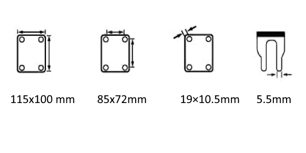 TO62938 KOTAČ ZA KOLICA OKRETNI 190 MM- MAX. 380 KG