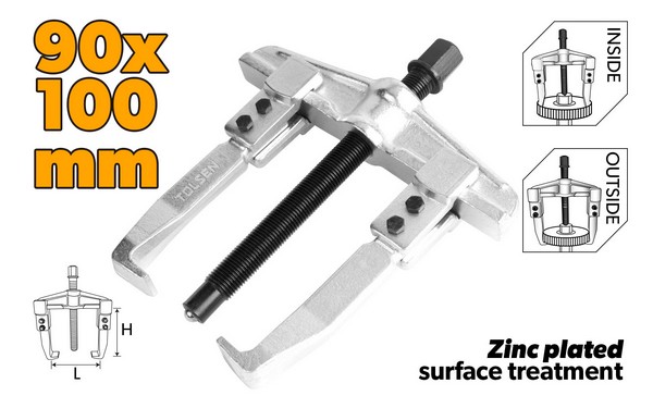 IZVLAKAČ DVOKRAKI 90X100 MM