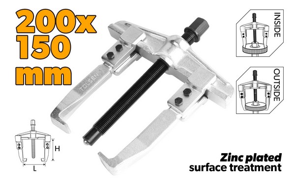 IZVLAKAČ DVOKRAKI 200X150 MM
