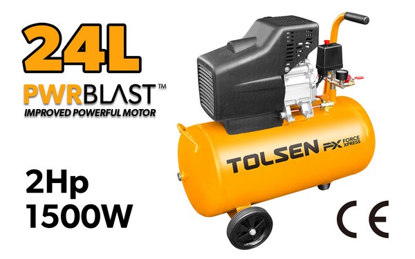 TO73125 KOMPRESOR ZA ZRAK EL. 24L/2 KS