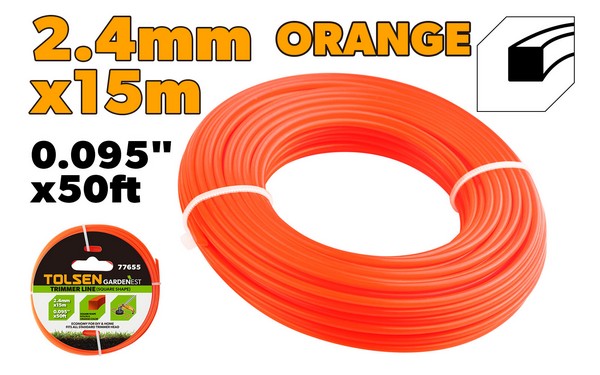 NIT ZA TRIMER ČETVRTASTI 2,4 MMX15 M