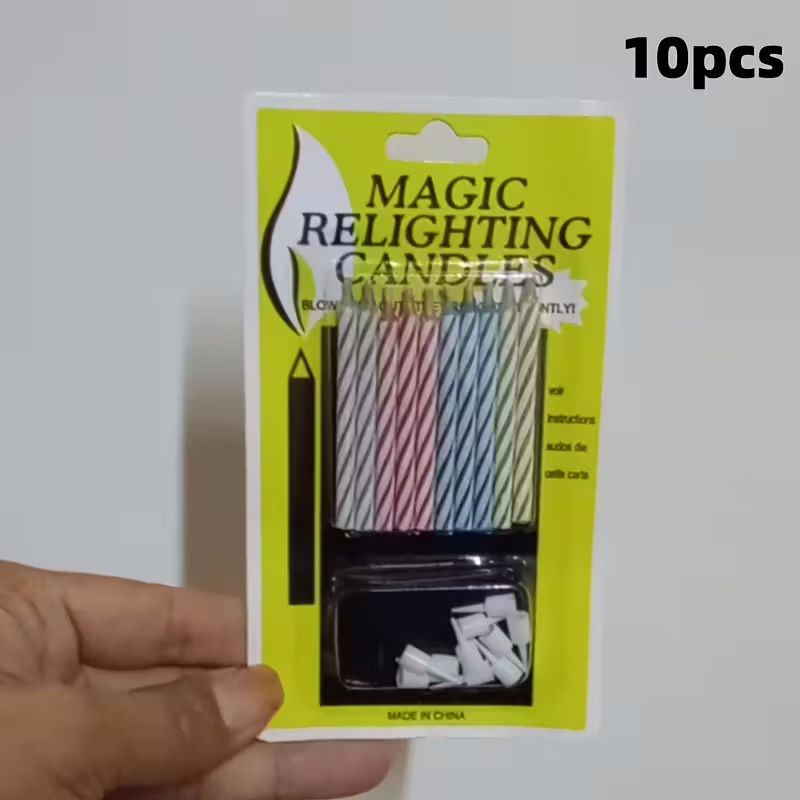 YWC3-7400-1 SVIJEĆA ROĐENDANSKA NEGASIVE SET 10 KOM