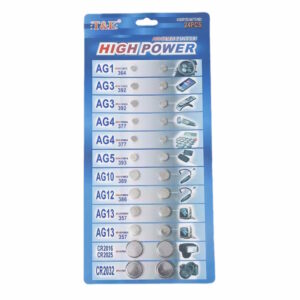 BATERIJA DUGME ALKALNA SET 24 KOM