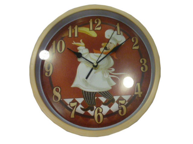 SAT ZIDNI 25 CM + BATERIJA