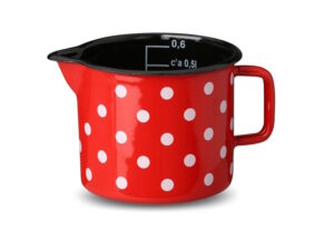 EM300812D LONČIĆ S KLJUNOM 12 CM, 1 L- TOĆKICA CRVENA