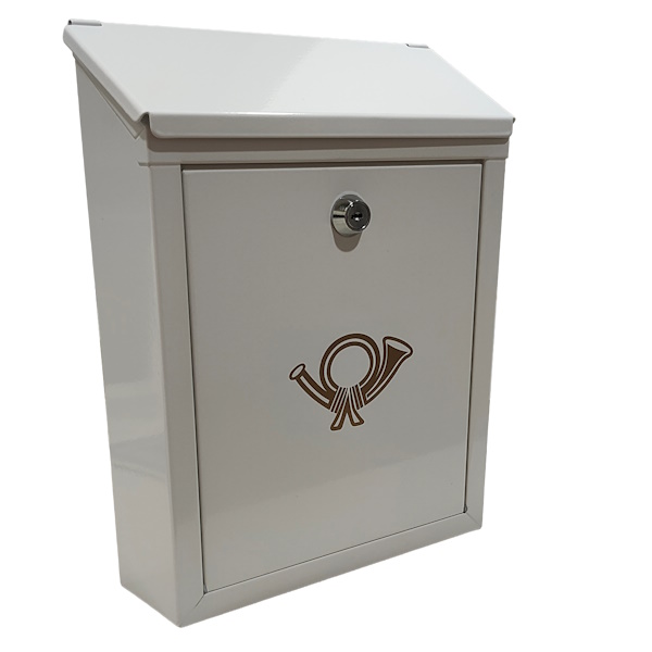 JSTX0070MI-W POŠTANSKI SANDUČIĆ BIJELI 30X21X6 CM