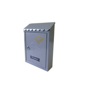 POŠTANSKI SANDUČIĆ A 30X21X6CM SREBRNI