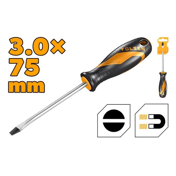 TO20001 ODVIJAČ PRO RAVNI 3.0*75MM