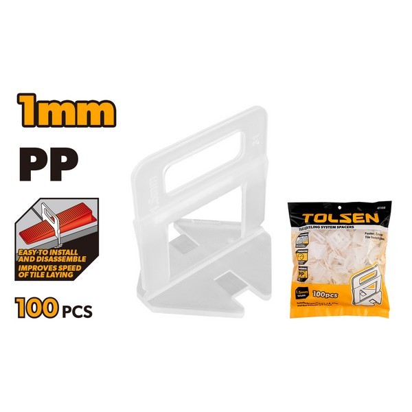 TO41107 SPOJKA ZA PLOČICE PVC 1.MM/100 KOM