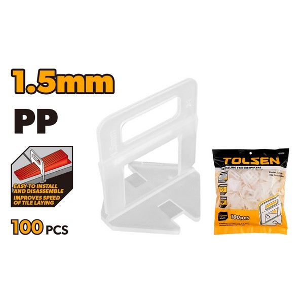 SPOJKA ZA PLOČICE PVC 1.5 MM/100 KOM