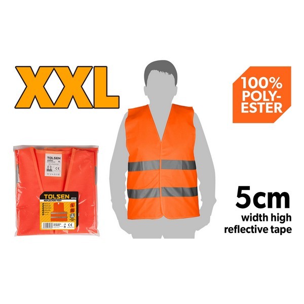 TO45112 PRSLUK SIGURNOSNI REFLEKTIRAJUĆI XXL