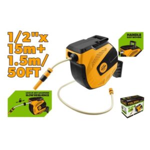 TO57261 CRIJEVO VRTNO 1/2" 15 M SA AUTOMATSKIM NAMOTAČEM