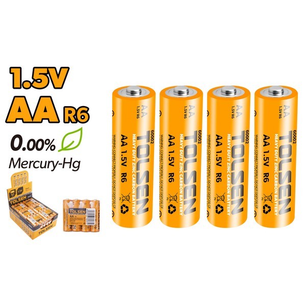 BATERIJA CARBON AA (LR6)4 KOM"