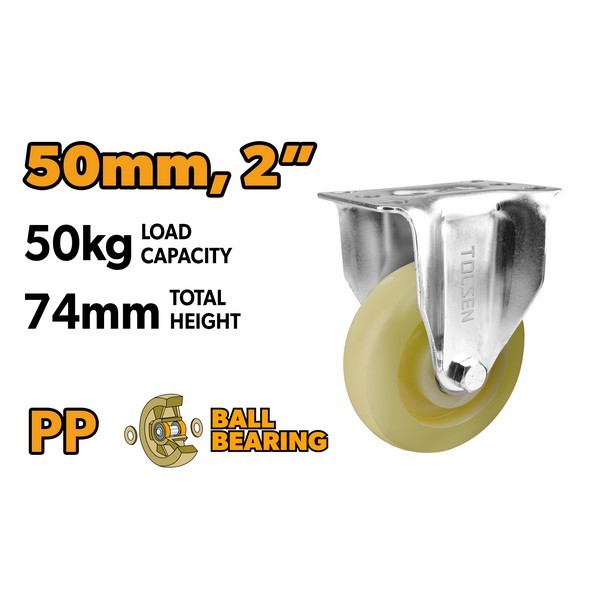 TO62894 KOTAČ ZA KOLICA FIX 50 MM MAX. 50 KG