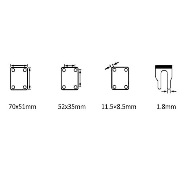 TO62896 KOTAČ ZA KOLICA OKRETNI SA KOČNICOM 50 MM - MAX. 50 KG