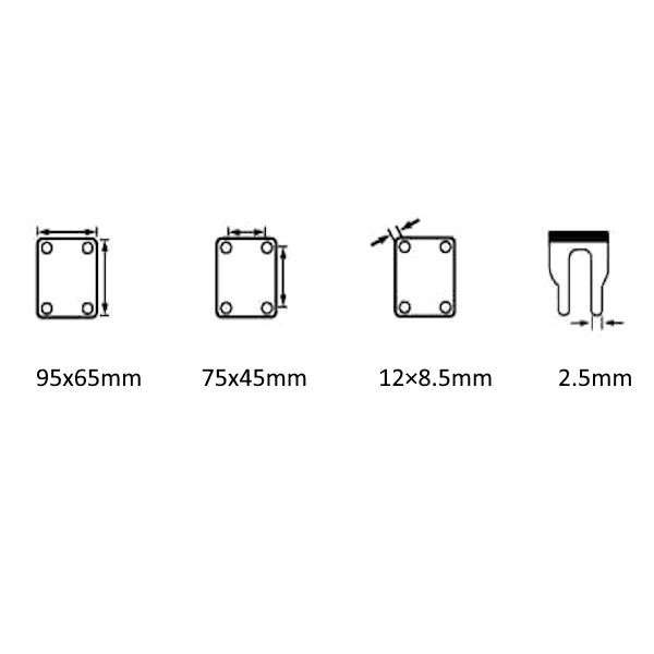 TO62902 KOTAČ ZA KOLICA FIX 100 MM MAX. 100 KG