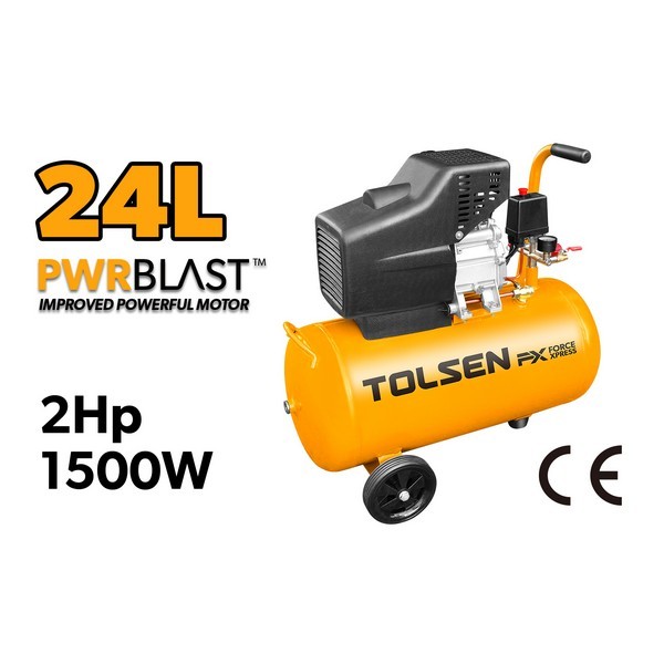 TO73125 KOMPRESOR ZA ZRAK EL. 24L/2 KS
