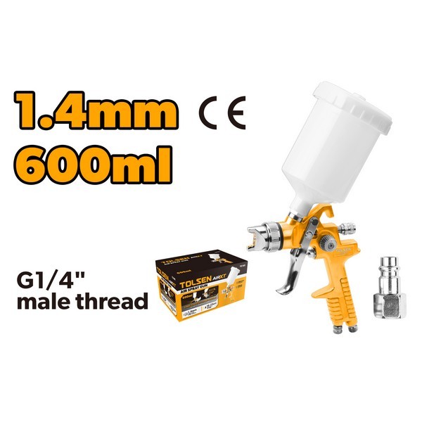 TO73175 PIŠTOLJ ZA LAKIRANJE KOMPRESORSKI 600 ML