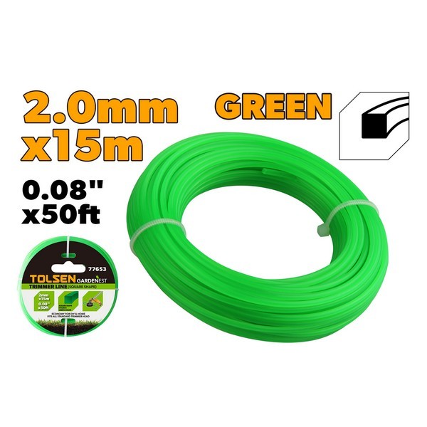 NIT ZA TRIMER ČETVRTASTI 2,0 MMX15 M