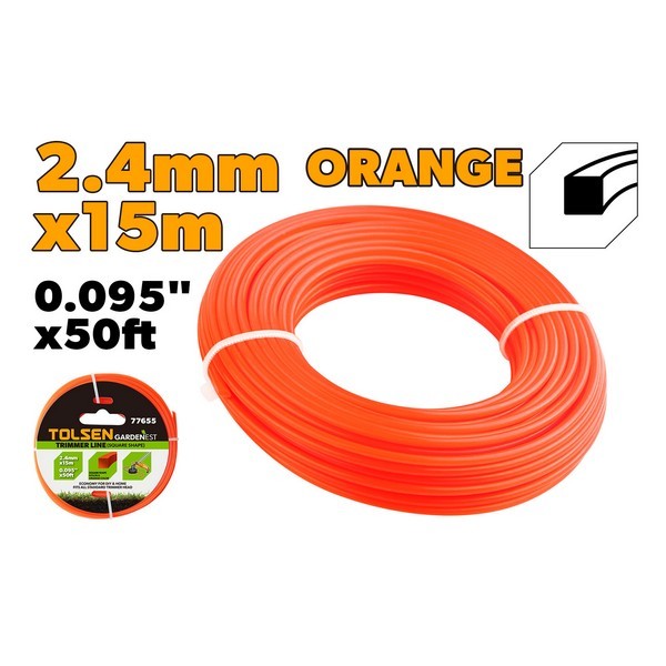 NIT ZA TRIMER ČETVRTASTI 2,4 MMX15 M