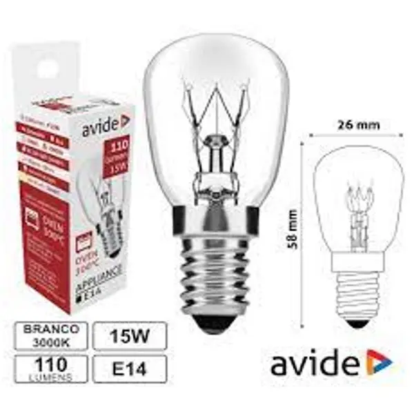 UTAVIDE/UN16502 ŽARULJA E14 15W ZA PEĆNICU