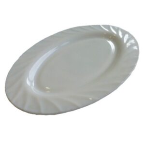 WELHYP120/2-W TANJUR OVALNI 30,5 CM (12") BIJELI