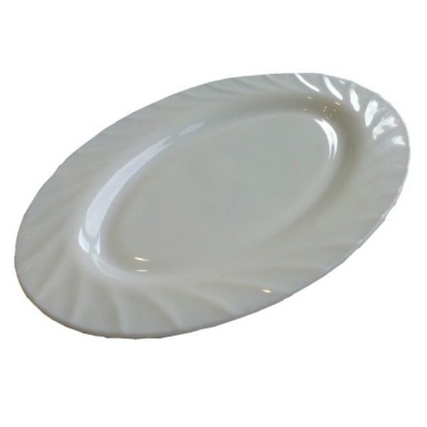 WELHYP120/2-W TANJUR OVALNI 30,5 CM (12") BIJELI