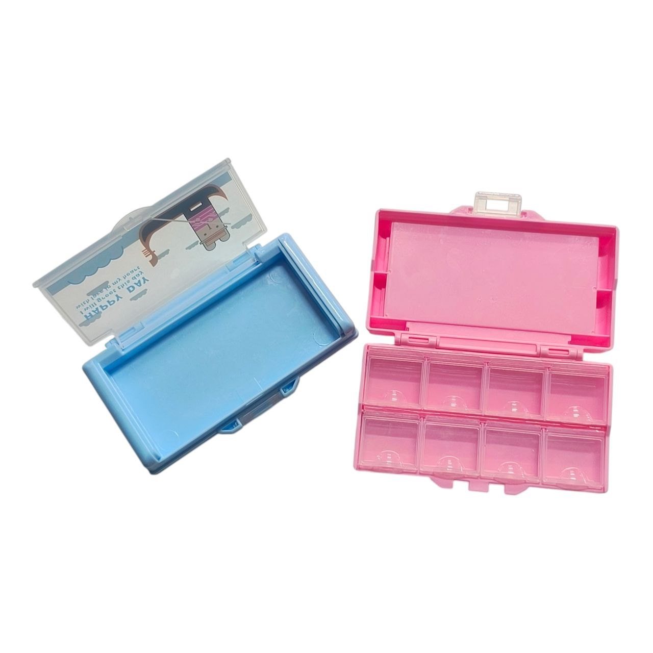 YW2F-34732-3 KUTIJA ZA TABLETE 1+8 PREGRADA 12X6 CM