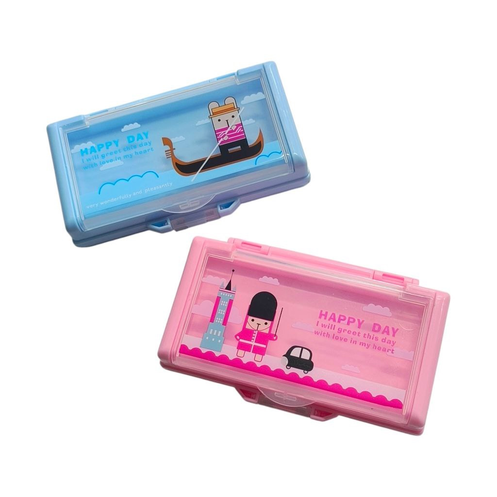 YW2F-34732-3 KUTIJA ZA TABLETE 1+8 PREGRADA 12X6 CM