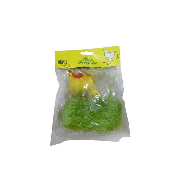 YWB3-6844-23 USKRSNJA DEKORACIJA TRAVA I KOKE