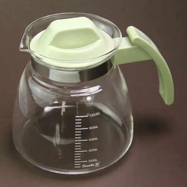 YWF3-16322-13 ČAJNIK STAKLENI S POKLOPCEM 1 L