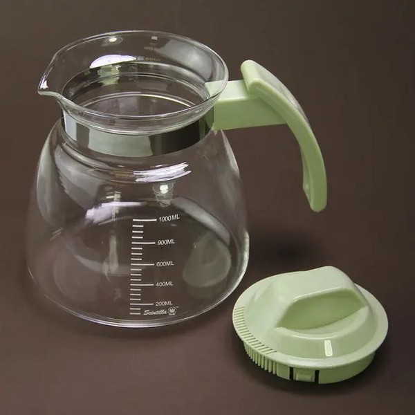 YWF3-16322-13 ČAJNIK STAKLENI S POKLOPCEM 1 L