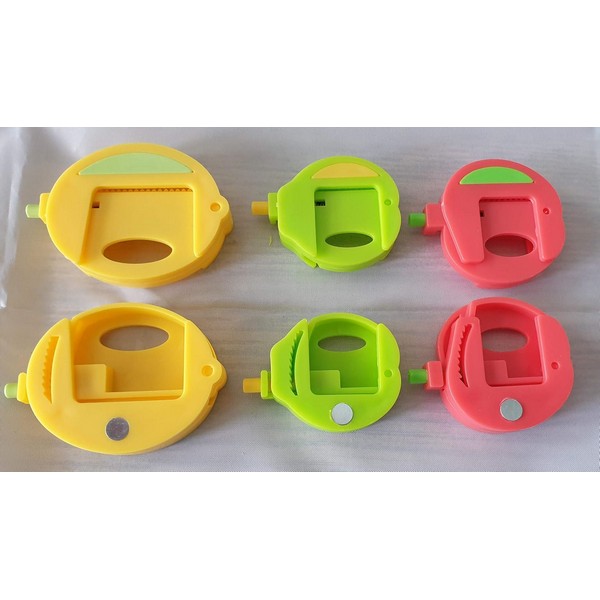 YWF3-16931-25 KVAČICE ZA VREĆICE SET 3 KOM SA MAGNETOM