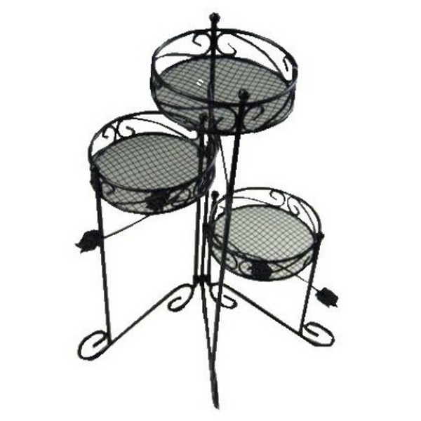 GL20890L STALAK ZA CVIJEĆE SKLOPIVI 3 DRŽAČA X 20CM