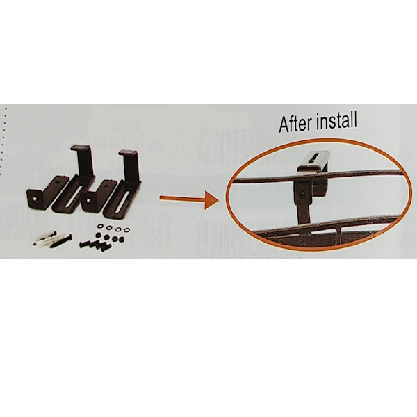 GL20988 NOSAČ BALKONJERE KUKASTI PODESIVI