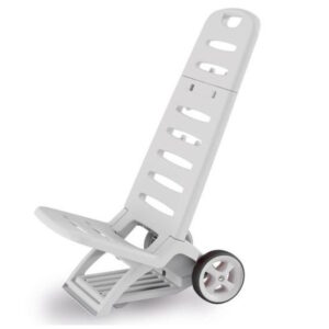 STOLICA SKLOPIVA NA KOTAČE BIJELA