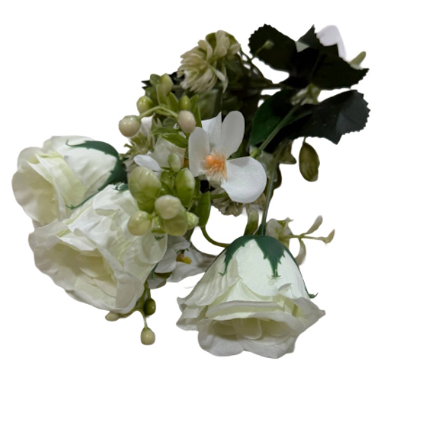 UMJETNI BUKET BIJELI