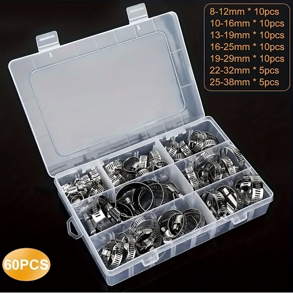 OBUJMICA METALNA SET 60 KOM